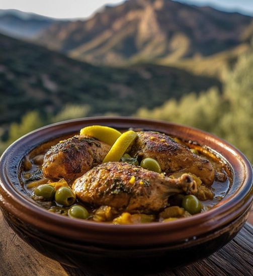 Tajine poulet beldi