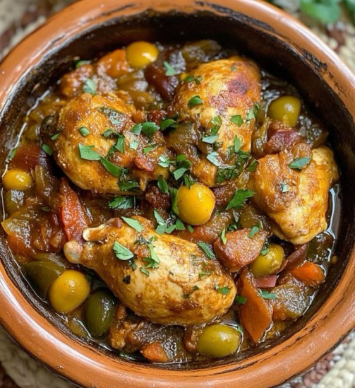 Tajine poulet beldi